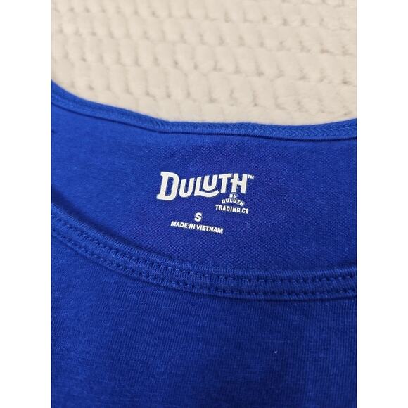 Duluth Trading Co Shirt Womens Small Blue Tank Top Sleeveless Casual Outdoor - Picture 4 of 7